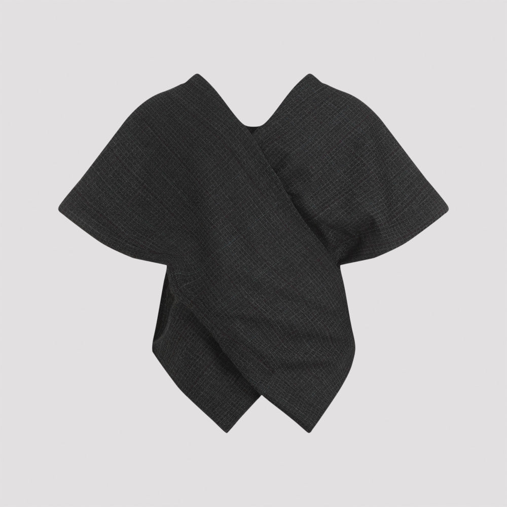 Black V-neck  Top 4