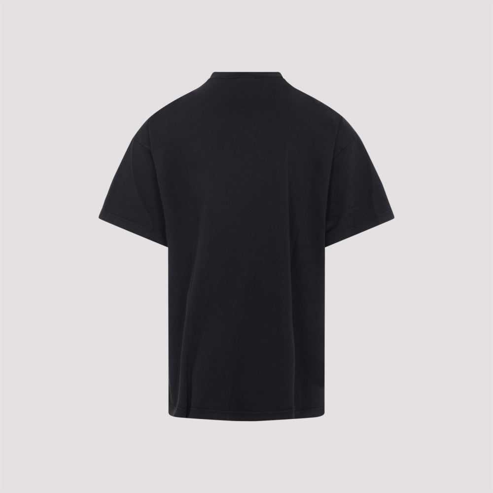 Black Oversized Cotton T-Shirt 4