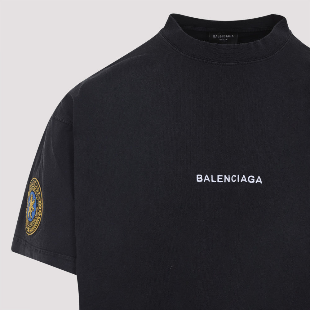 Black Oversized Cotton T-Shirt 5