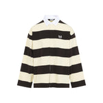 Dark Brown Stripes Polo 1