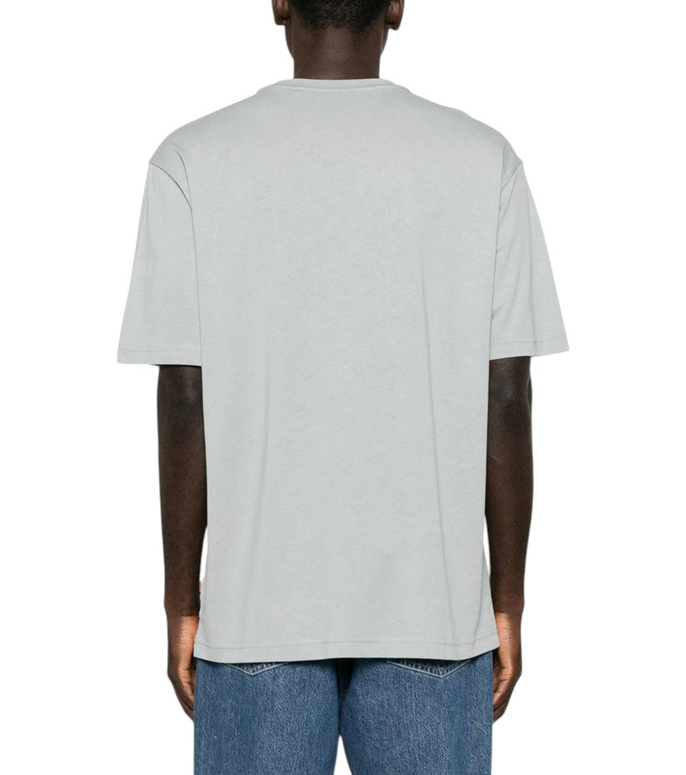 Grey Relaxed Printed T-Shirt 3