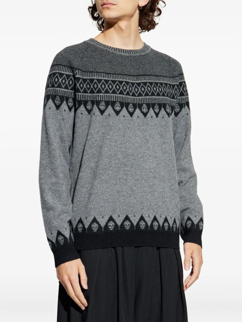 Grey Wool Sweater 2