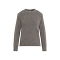 Grey Round Neck Pullover 1