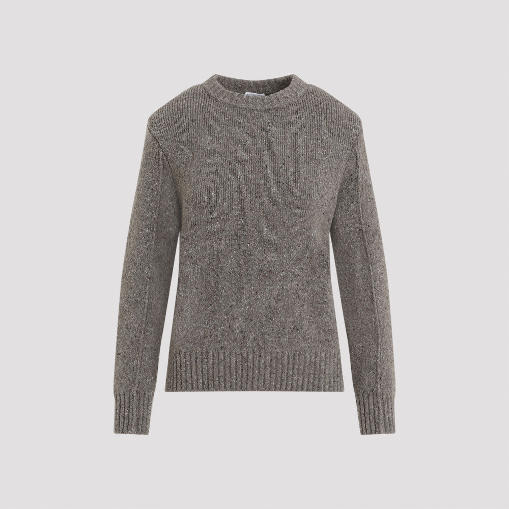 Grey Round Neck Pullover 3