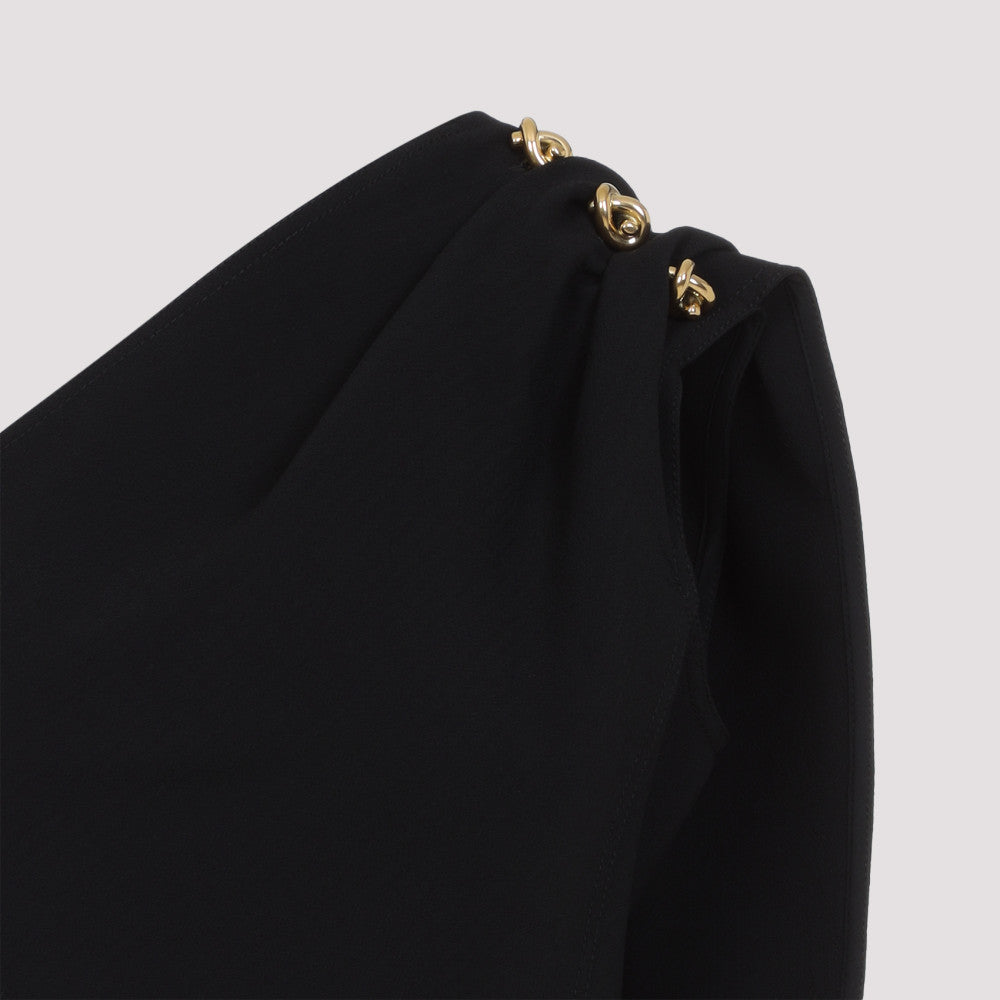 Black Asymmetrical Top 5