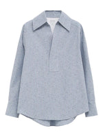 Light Blue Oversized Striped 1