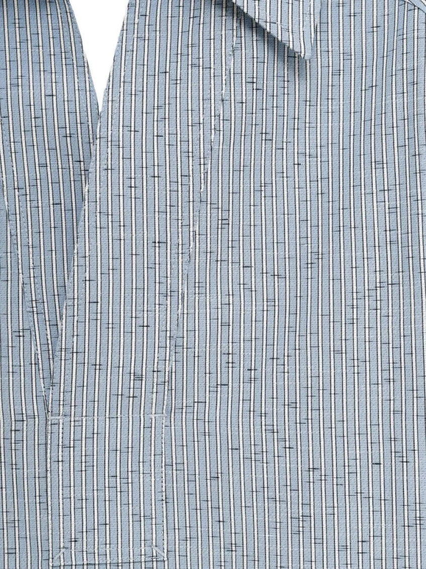 Light Blue Oversized Striped 3