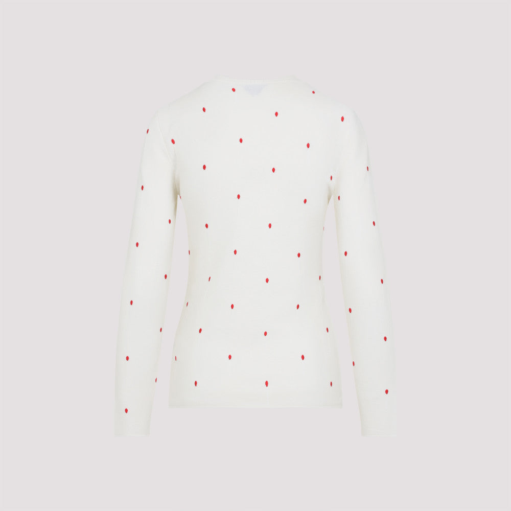 White Crewneck Top 4
