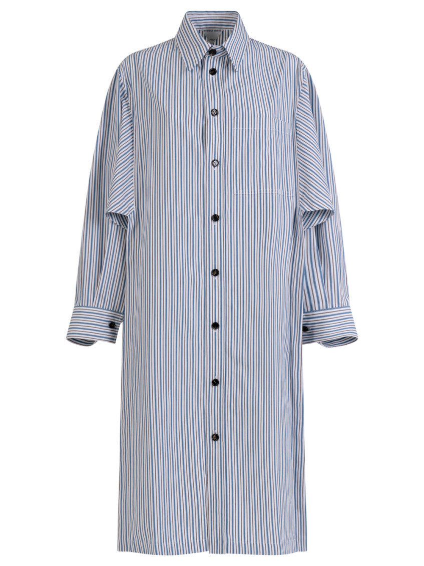 Multicolor Cotton Stripe Dress 1
