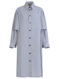 Multicolor Cotton Stripe Dress 1