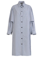 Multicolor Cotton Stripe Dress 1
