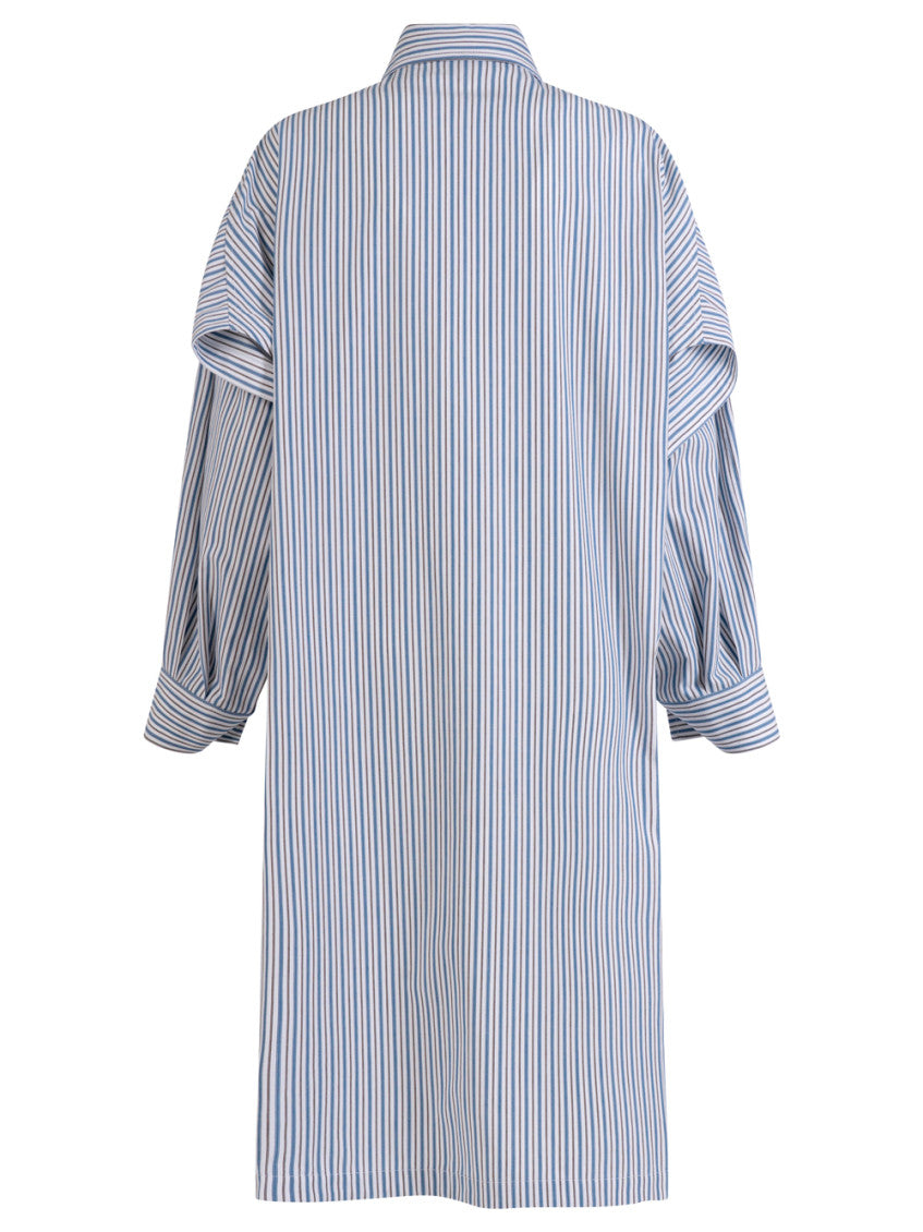 Multicolor Cotton Stripe Dress 2