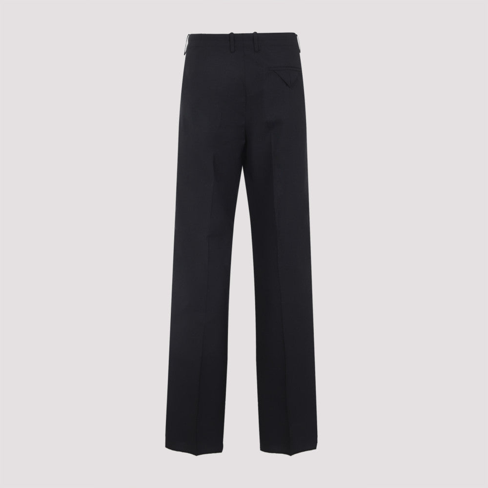 Dark Grey Fine Wool Trousers 4