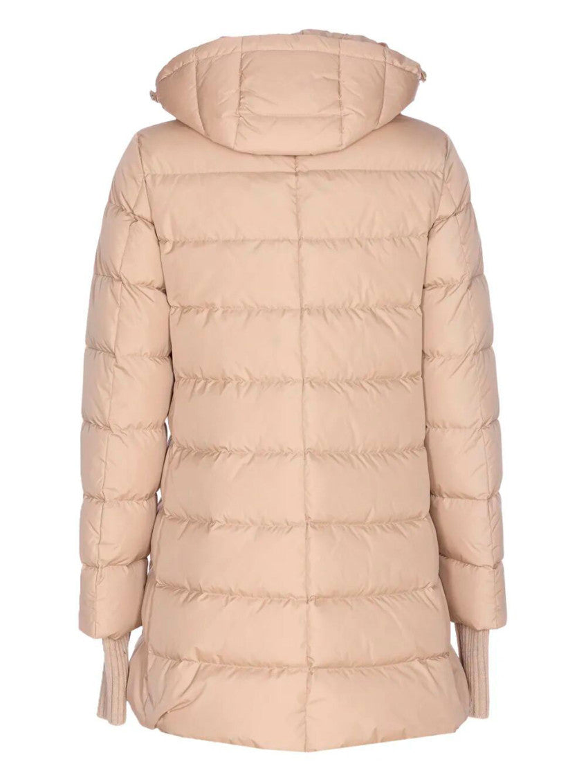 Natural Hooded Puffer Jacket 2