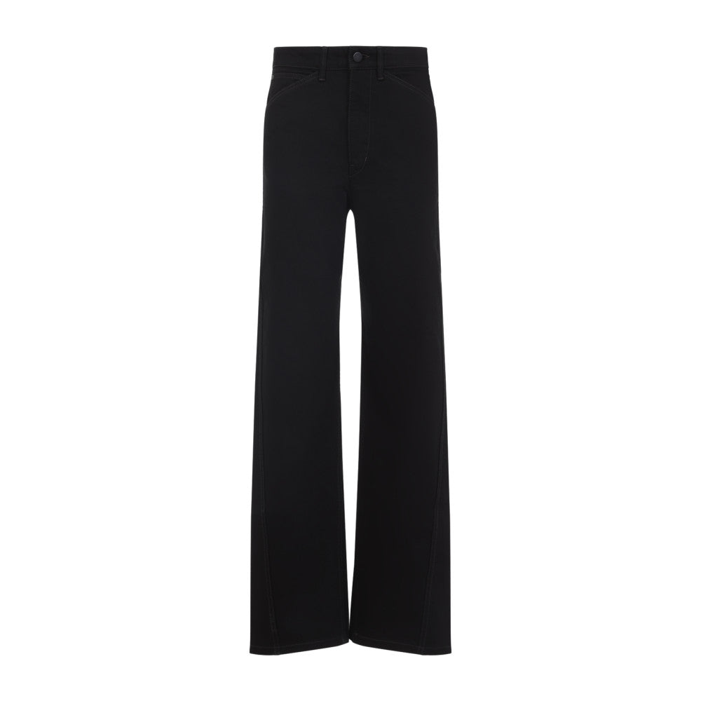 Black Cotton Pants 1