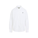 White Button Down Logo Shirt 1