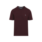 Maroon Crew Neck T-Shirt 1