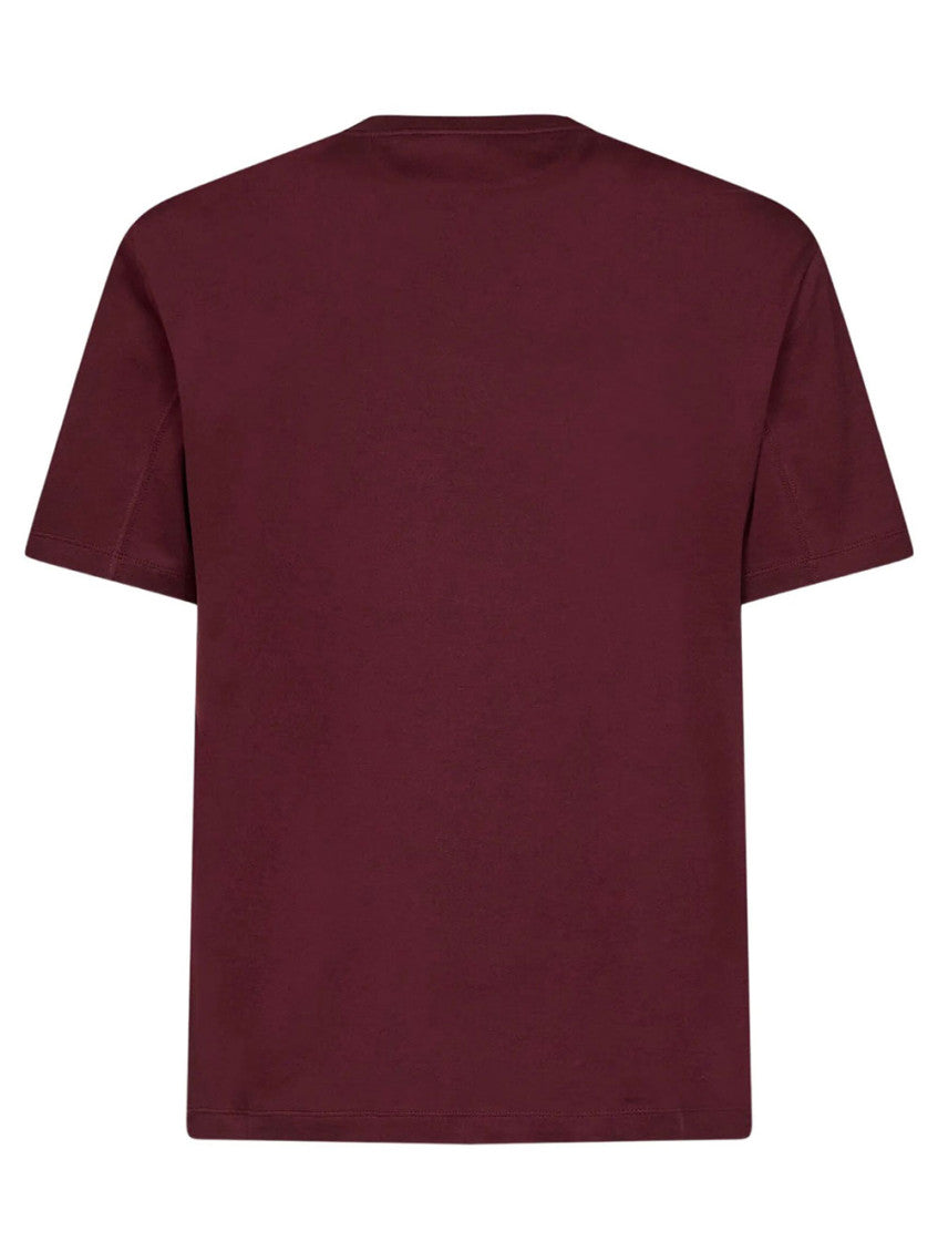 Maroon Crew Neck T-Shirt 2
