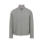 Green Mock Collar Jacket 1