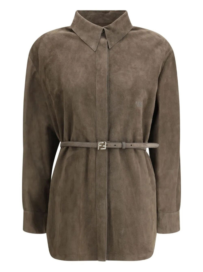 Green Suede Shirt 1