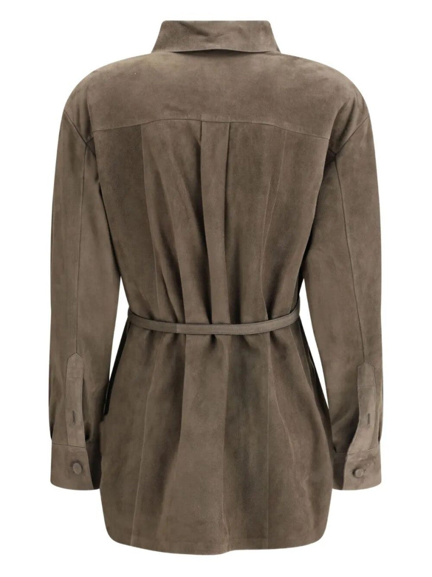 Green Suede Shirt 2