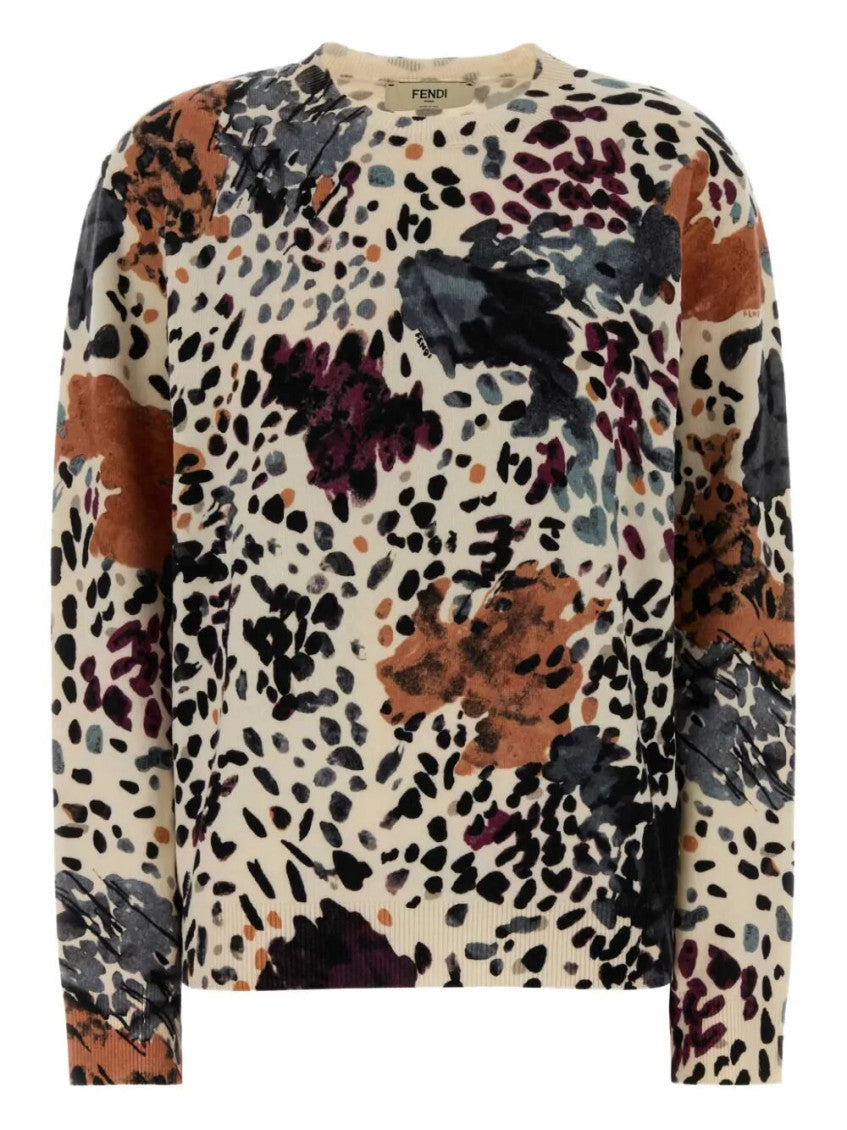 Multi Color Printed Sweater 1