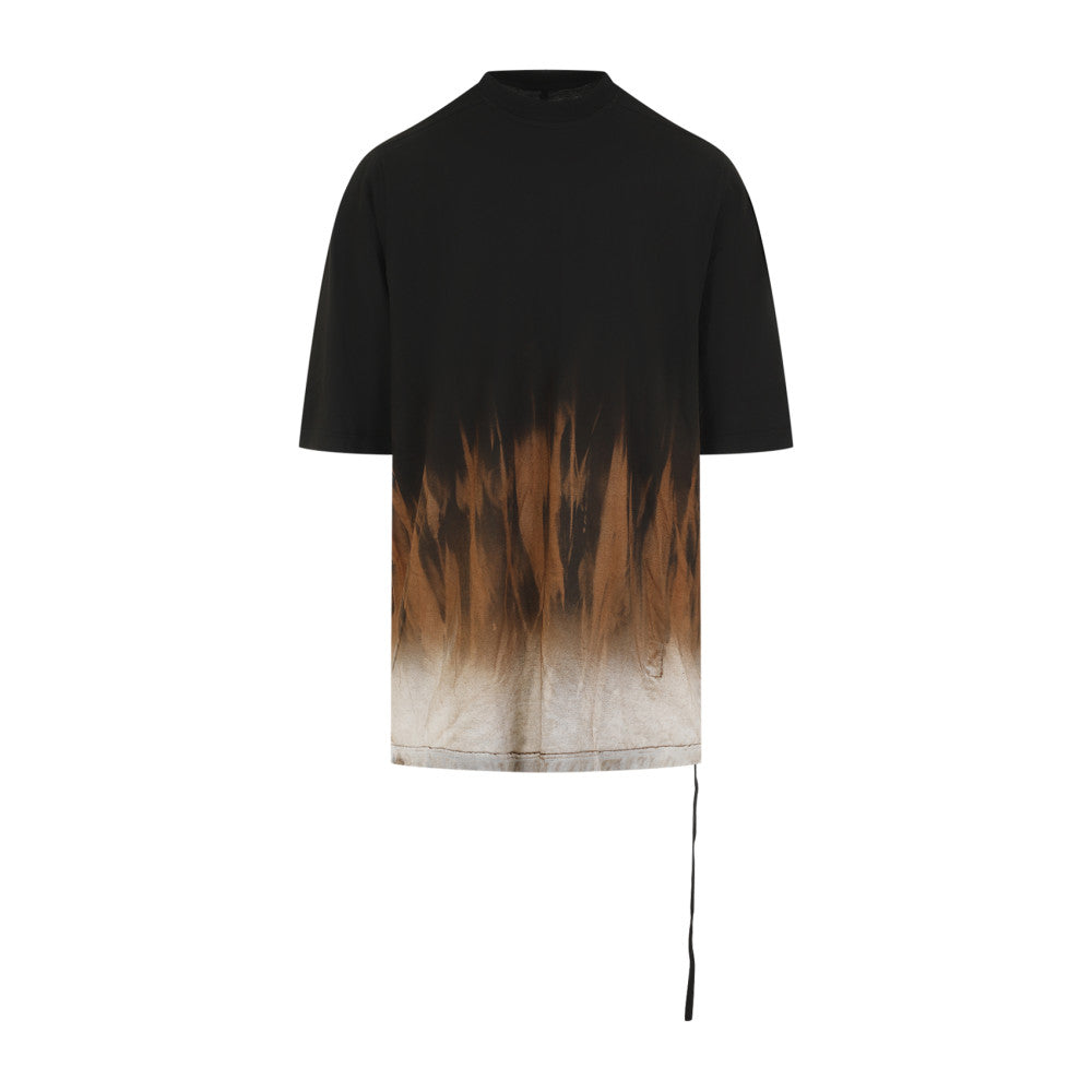 Black  Round Neck  T-shirt 1