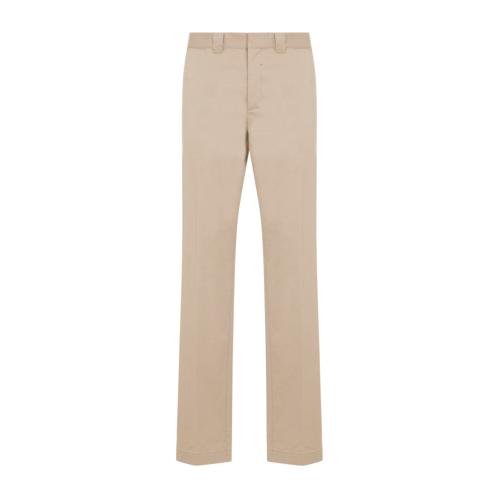 Beige Regular Fit Pants 1