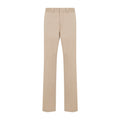Beige Regular Fit Pants 1