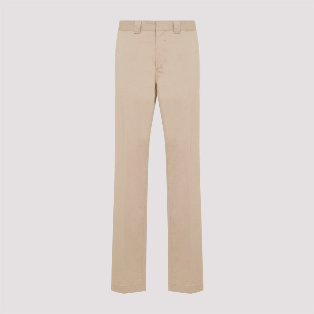 Beige Regular Fit Pants 2