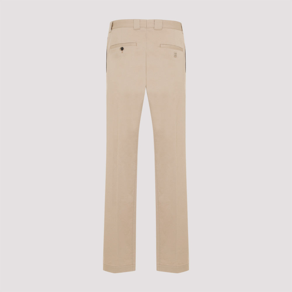 Beige Regular Fit Pants 4