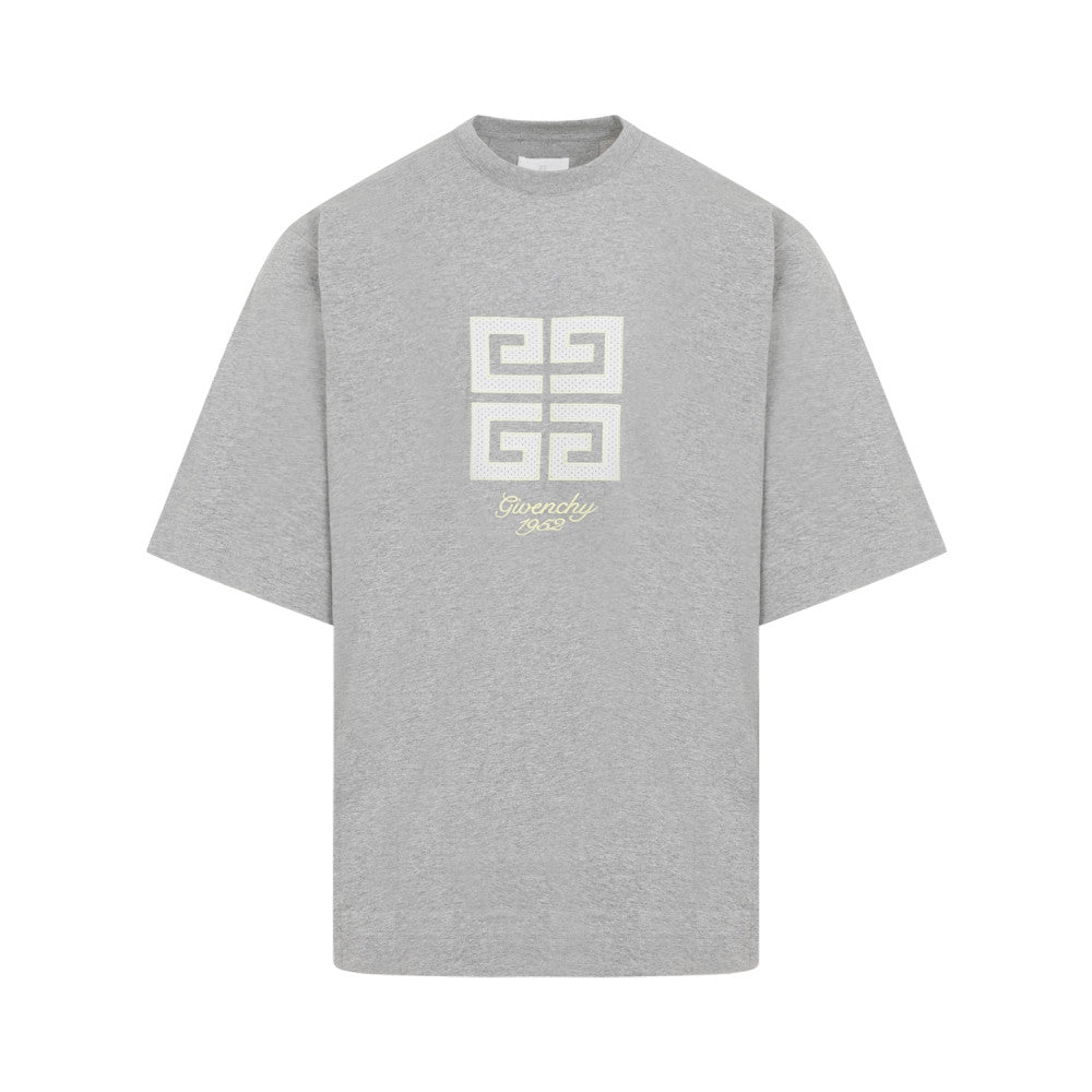 Light Grey Logo Print T-shirt 1