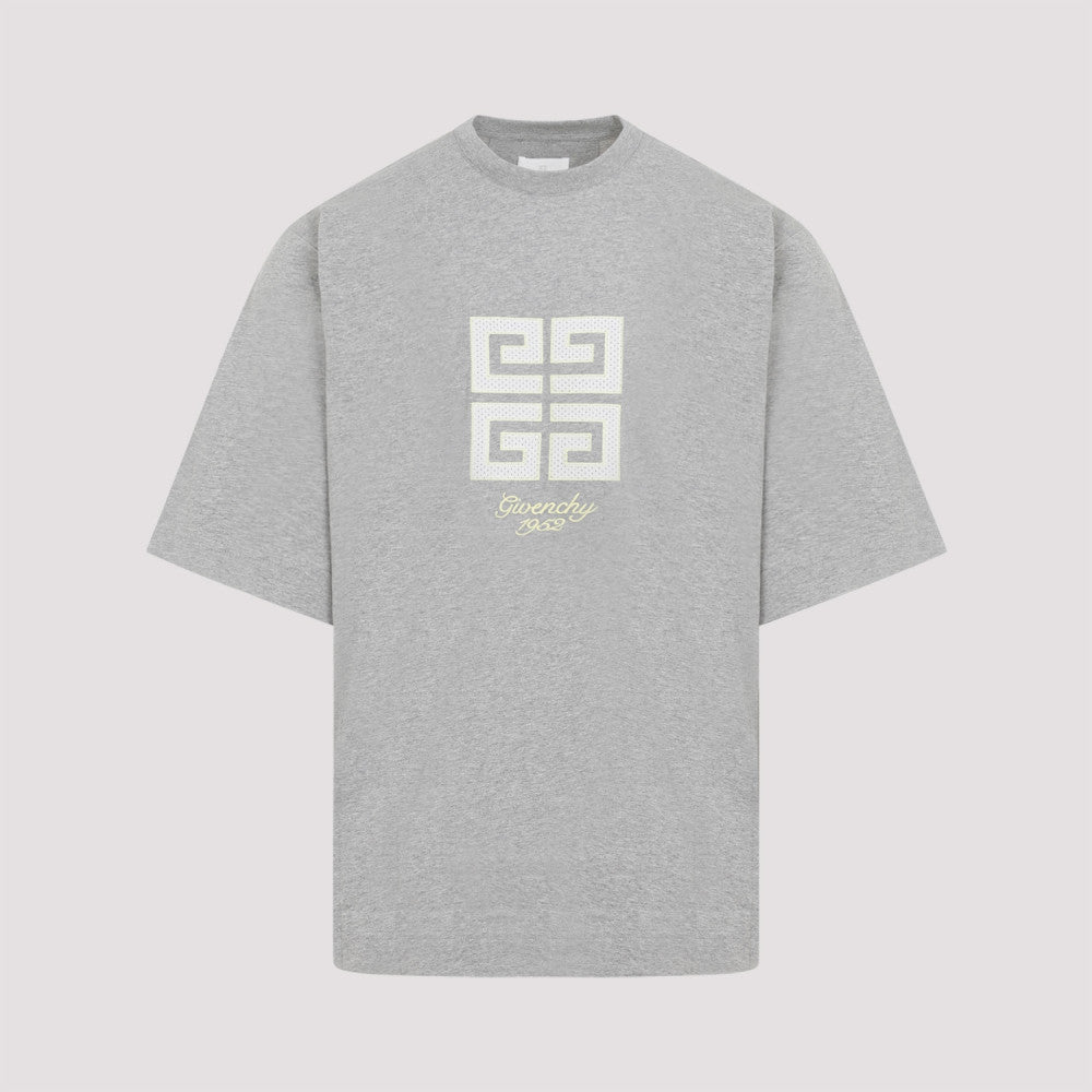 Light Grey Logo Print T-shirt 2