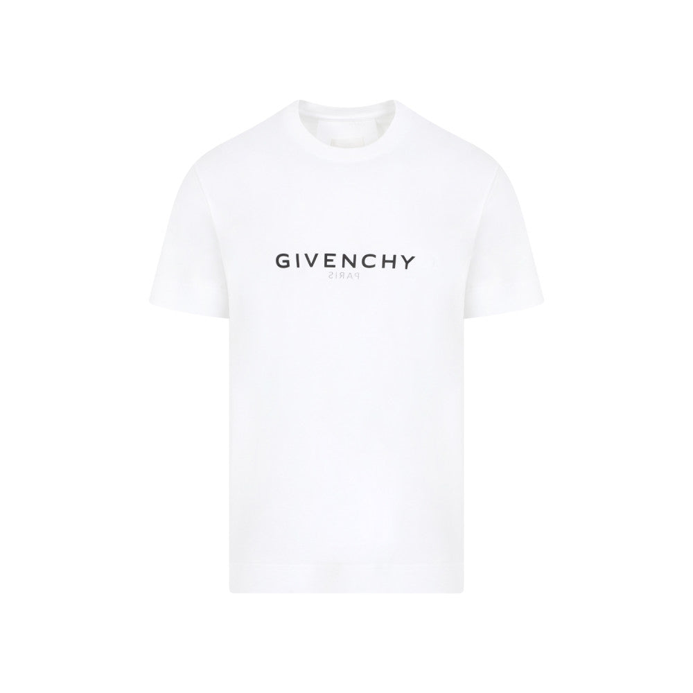 White Round Neck T-Shirt 1