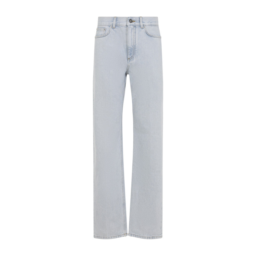 Light Blue Cotton Jeans 1