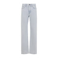 Light Blue Cotton Jeans 1