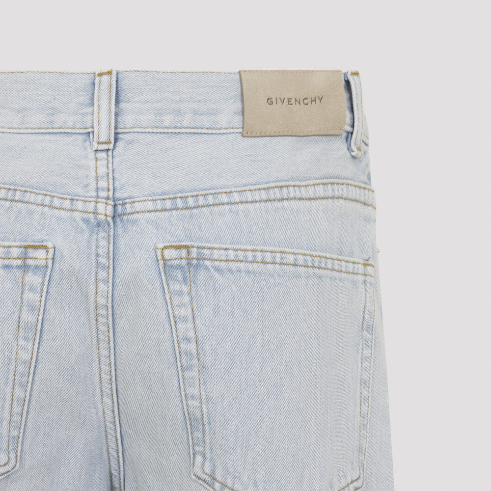Light Blue Cotton Jeans 5