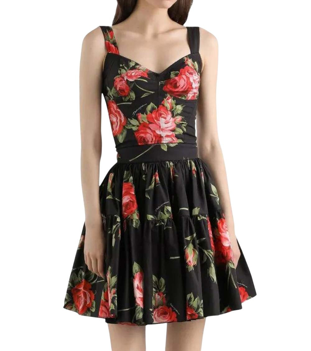 Multicolour Sweetheart Neck Top 2