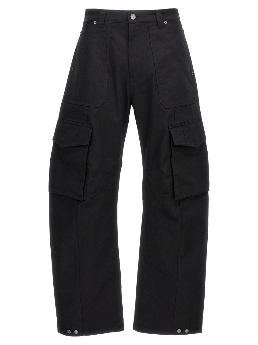Black Leniin Cargo Pants 1