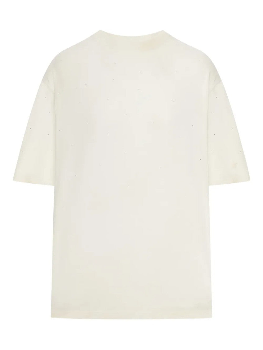 White Crew Neck T-Shirt 1