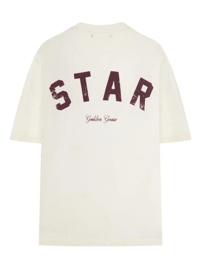 White Crew Neck T-Shirt 2
