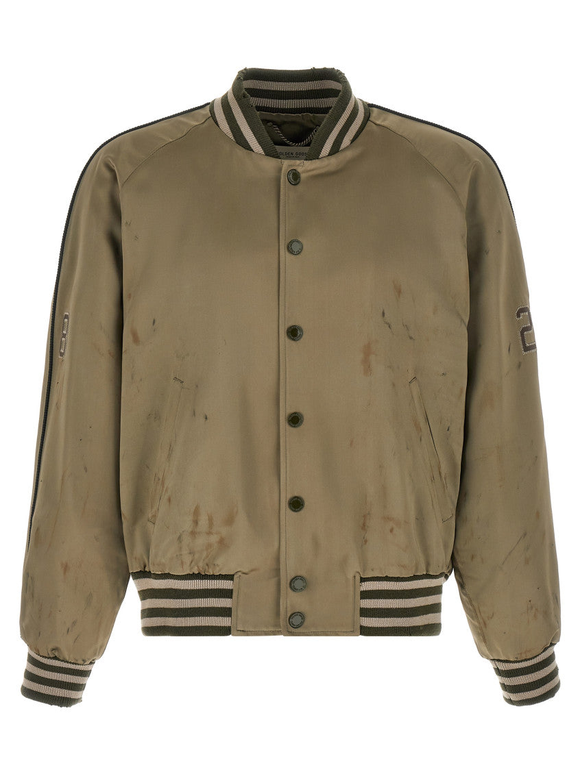 Green Distressed Jacket 1
