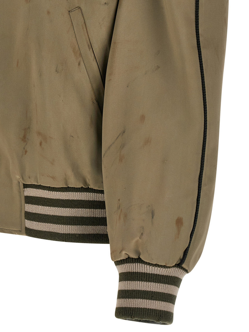 Green Distressed Jacket 4