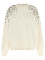 White Crew Neck Sweatshirt 1