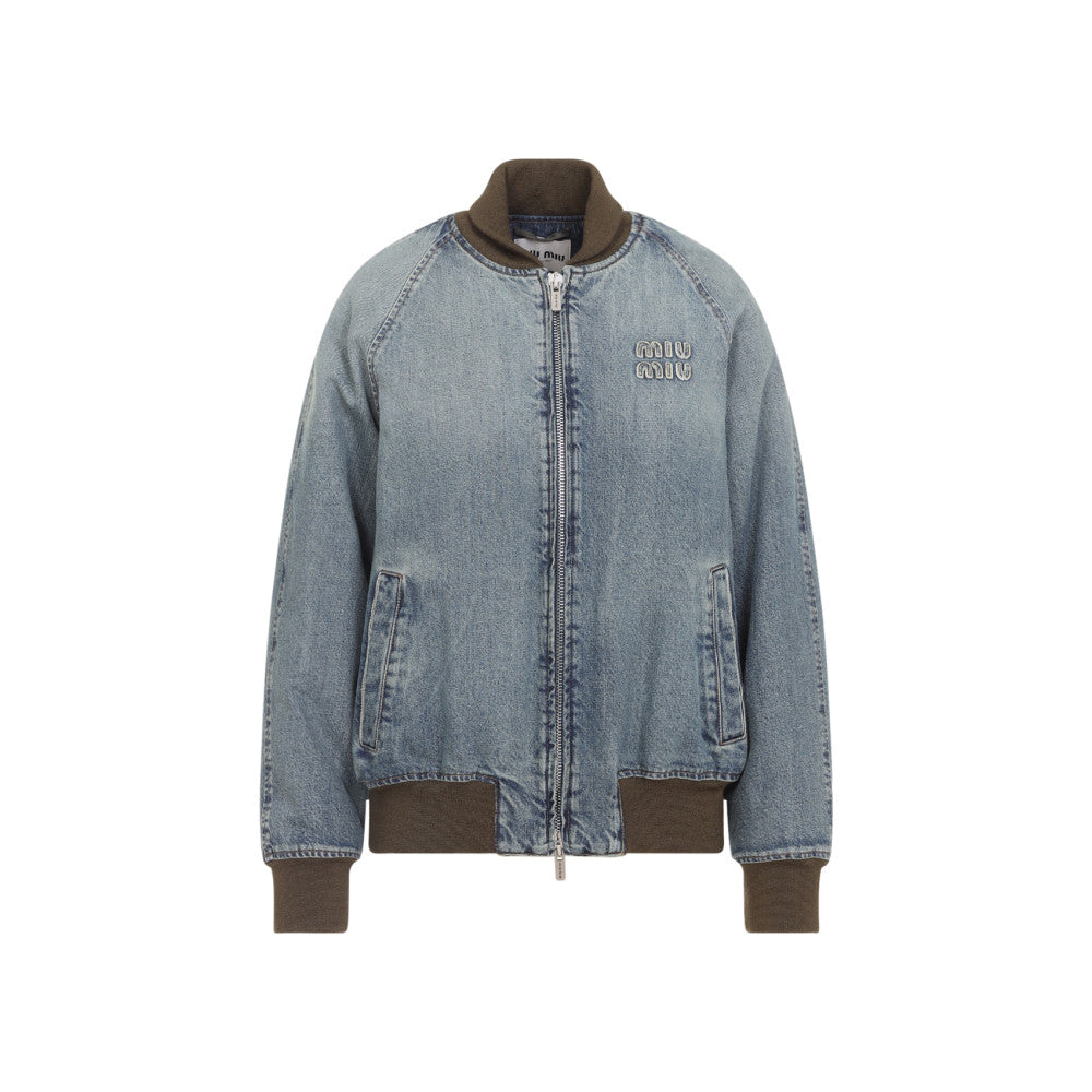 Blue Logo Jacket 1