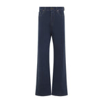 Blue Straight Jeans 1