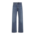 Blue Straight High Rise Jeans 1