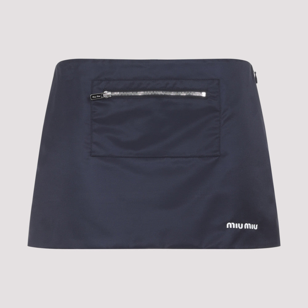 Blue Logo Skirt 2