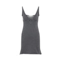 Grey Wool Mini Dress 1