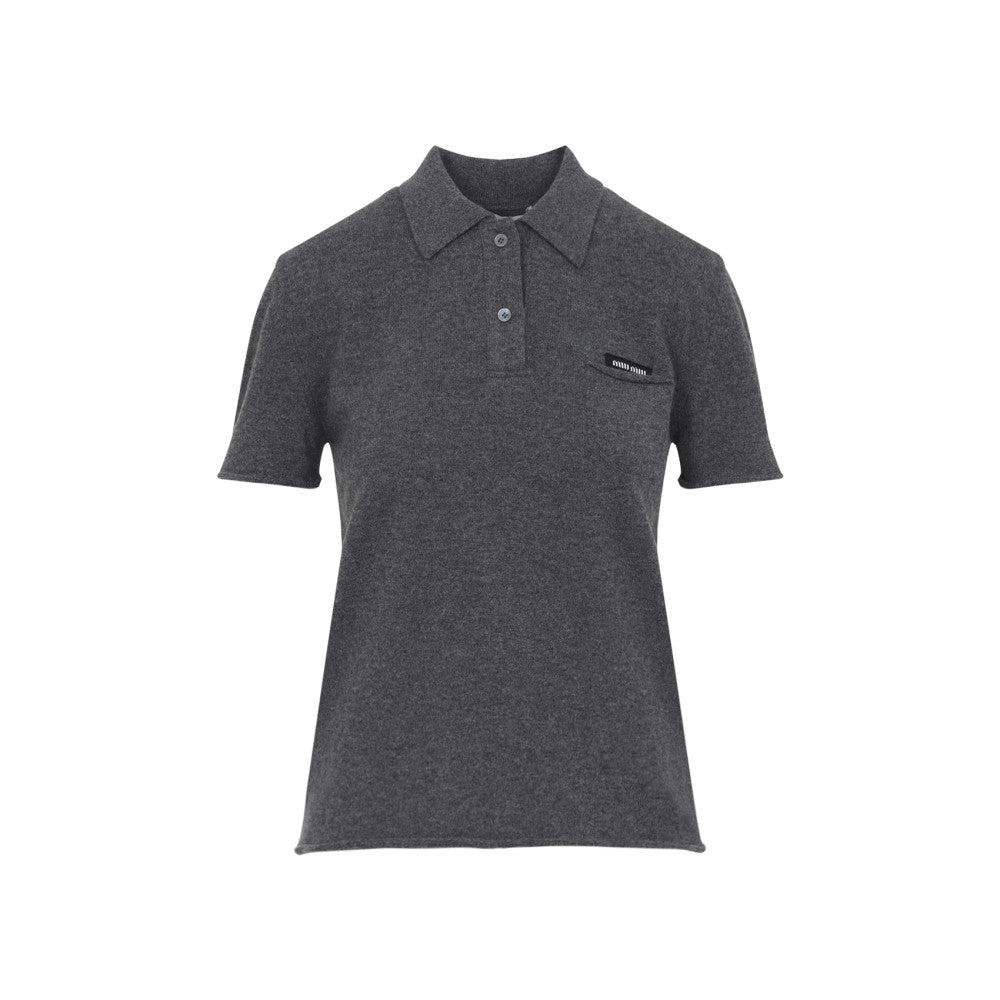 Grey Logo Polo 1